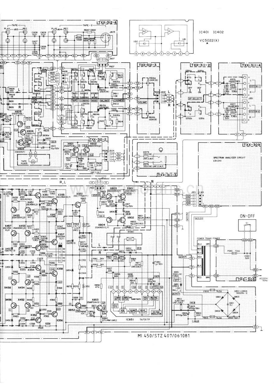 Saba-MI450-int-sm 维修电路原理图.pdf_第3页