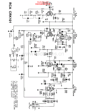 RCA-CRK101-mpx-sch 维修电路原理图.pdf