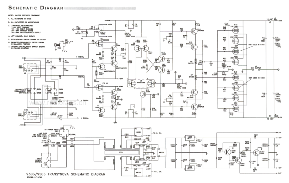 Hafler-9303-pwr-sch维修电路原理图.pdf_第3页