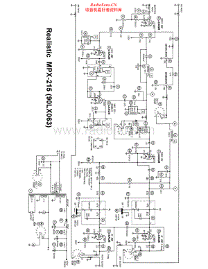 Realistic-MPX215-mpx-sch1 维修电路原理图.pdf