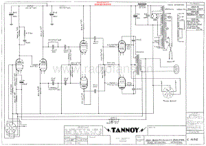 Tannoy-HF100_20L-pwr-sch 维修电路原理图.pdf