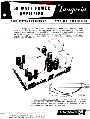 Langevin-101D-pwr-sch 维修电路原理图.pdf
