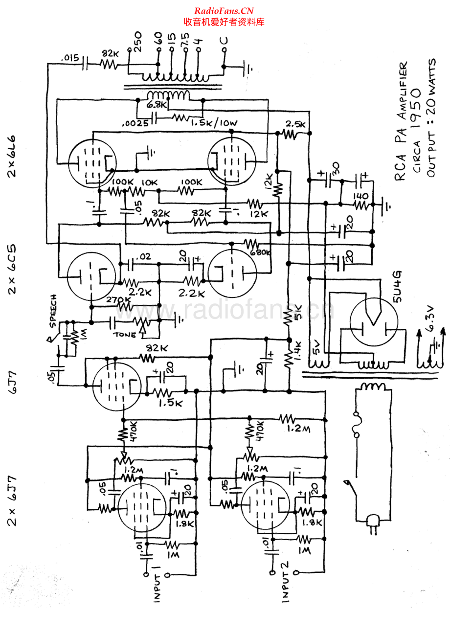 RCA-MI12224A-pwr-sch 维修电路原理图.pdf_第1页