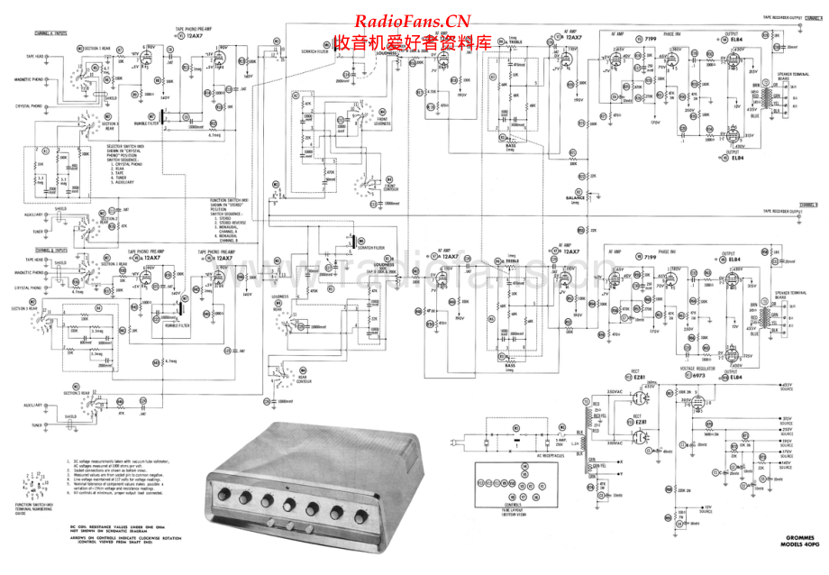 Grommes-40PG-int-sch维修电路原理图.pdf_第1页