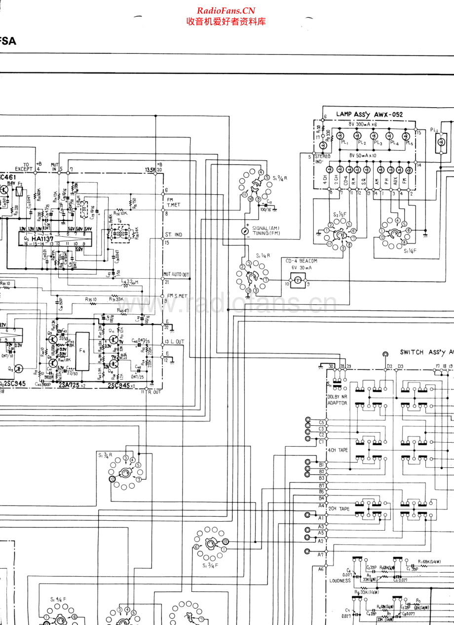 Pioneer-QX747A-rec-sch 维修电路原理图.pdf_第2页