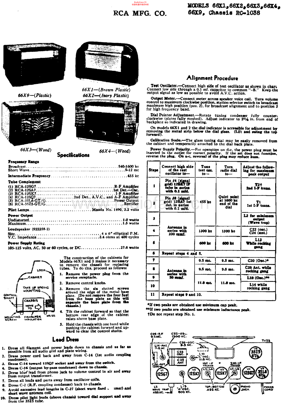 RCA-66X4-rec-sm 维修电路原理图.pdf_第2页
