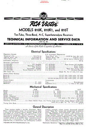RCA-810K-rec-sm 维修电路原理图.pdf