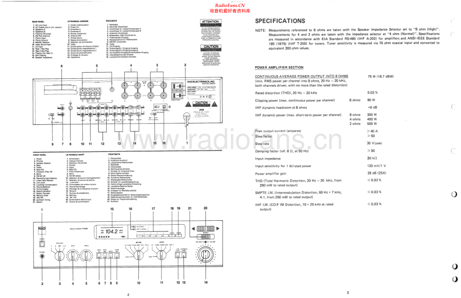 NAD-7175PE-rec-sm 维修电路原理图.pdf_第2页