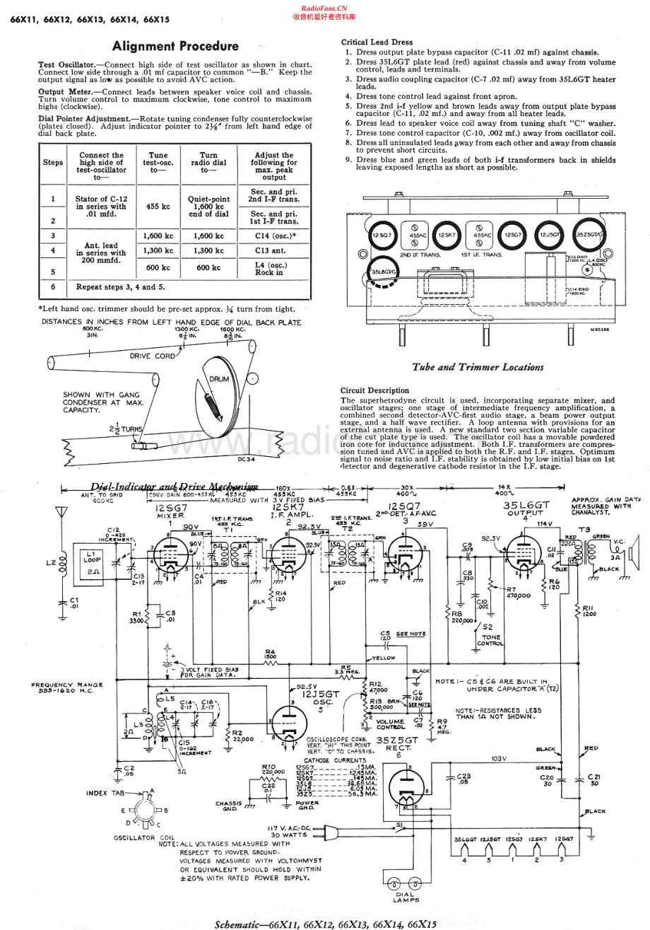 RCA-66X12-rec-sm 维修电路原理图.pdf_第2页