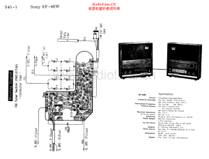 Sony-8F48W-rec-sm 维修电路原理图.pdf