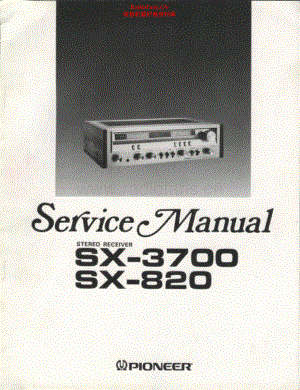 Pioneer-SX3700-rec-sm 维修电路原理图.pdf