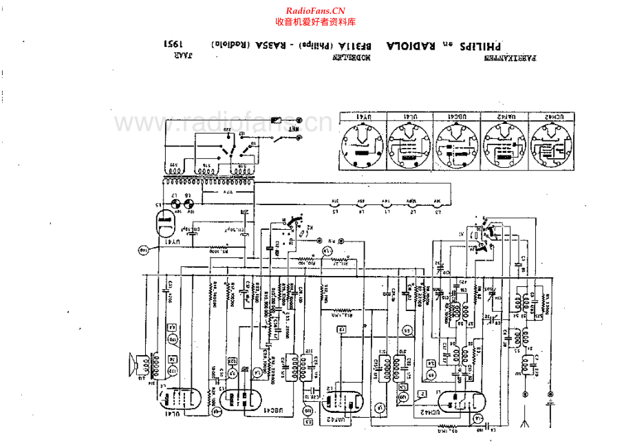 Philips-BF311A-rec-sch 维修电路原理图.pdf_第1页