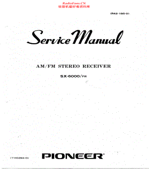 Pioneer-SX6000FW-rec-sm 维修电路原理图.pdf