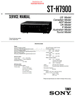 Sony-STH7900-tun-sm 维修电路原理图.pdf