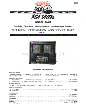 RCA-B418-rec-sm 维修电路原理图.pdf