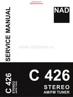 NAD-C426-tun-sm 维修电路原理图.pdf