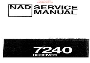 NAD-7240-rec-sm 维修电路原理图.pdf