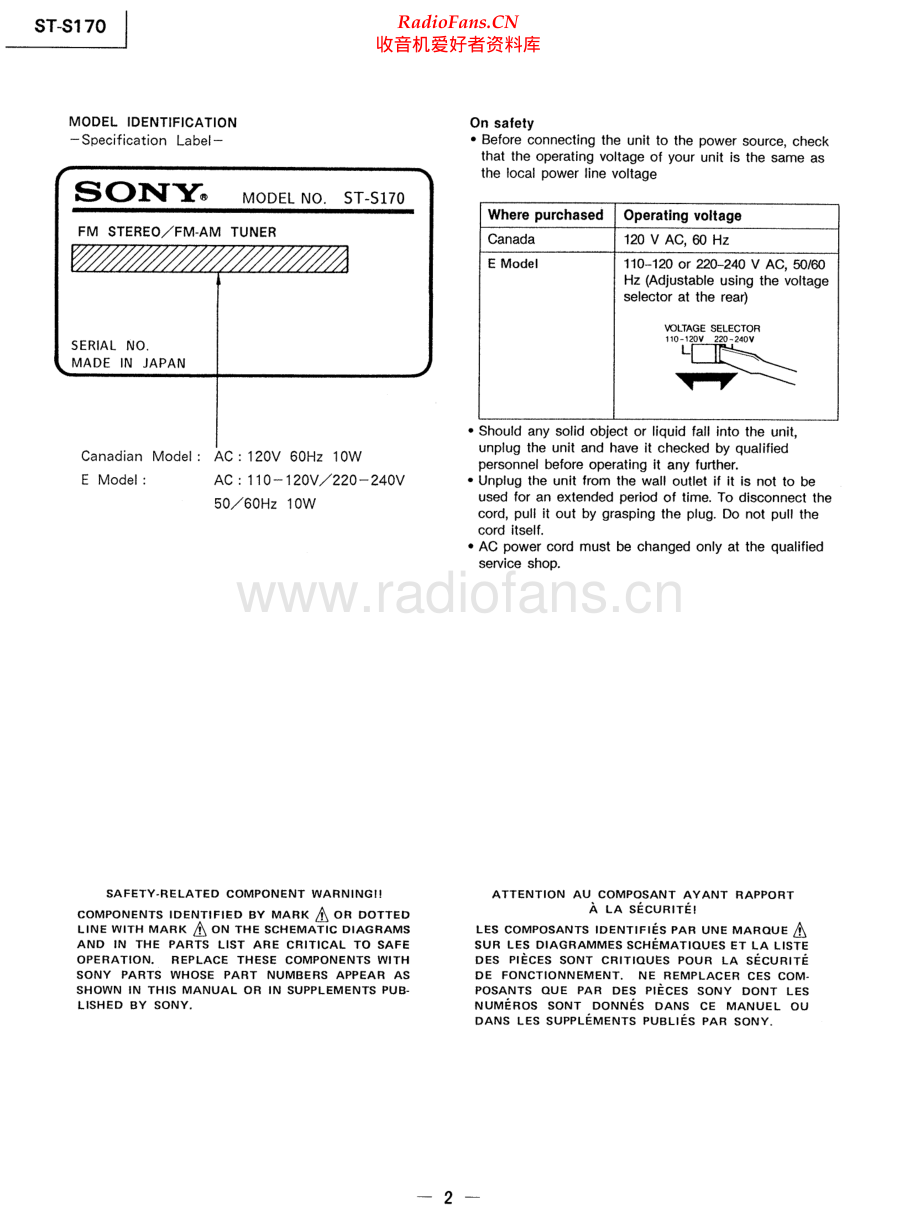 Sony-STS170-tun-sm 维修电路原理图.pdf_第2页
