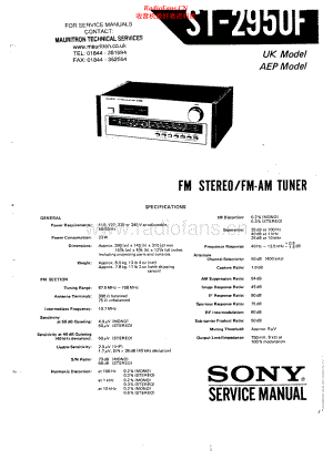Sony-ST2950F-tun-sm 维修电路原理图.pdf