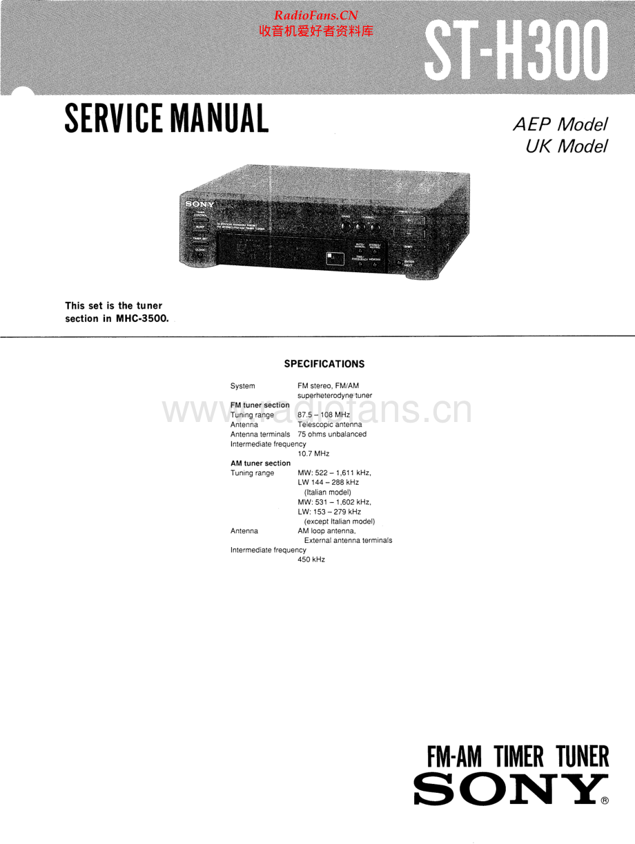 Sony-STH300-tun-sm 维修电路原理图.pdf_第1页