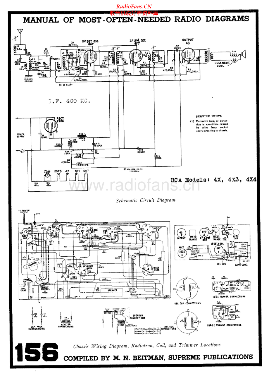 RCA-4X-rec-sch 维修电路原理图.pdf_第1页