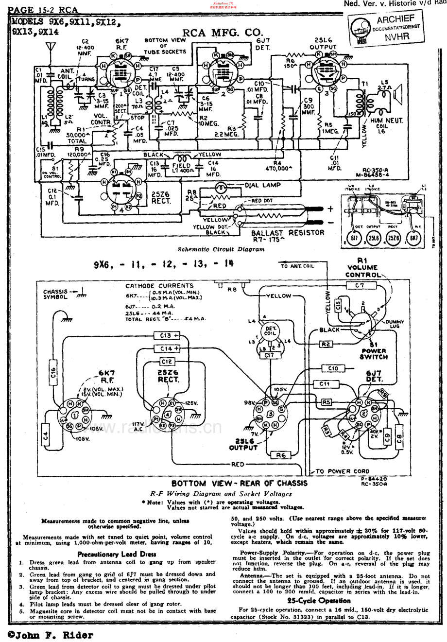 RCA-9X14-rec-sm 维修电路原理图.pdf_第2页