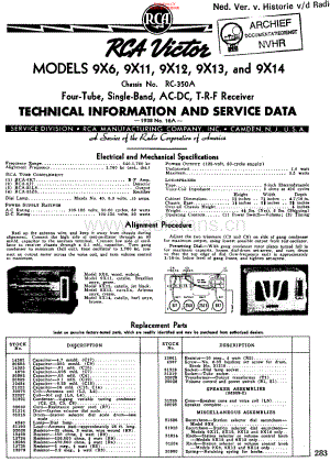 RCA-9X14-rec-sm 维修电路原理图.pdf