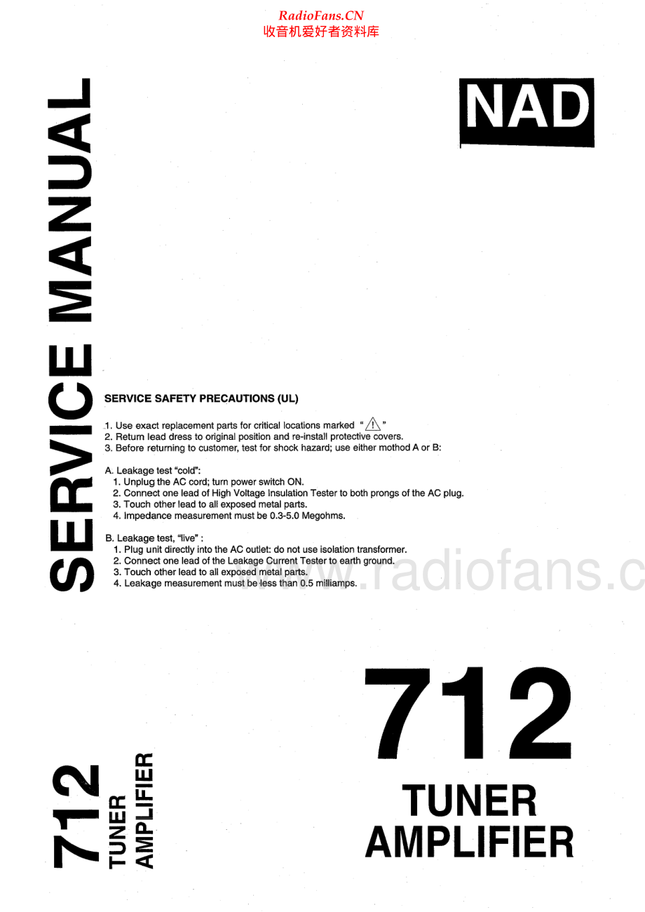NAD-712-rec-sm 维修电路原理图.pdf_第1页