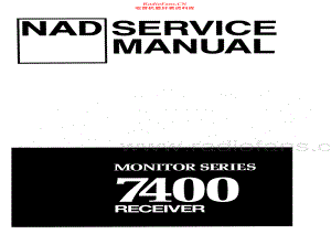 NAD-7400-rec-sm 维修电路原理图.pdf