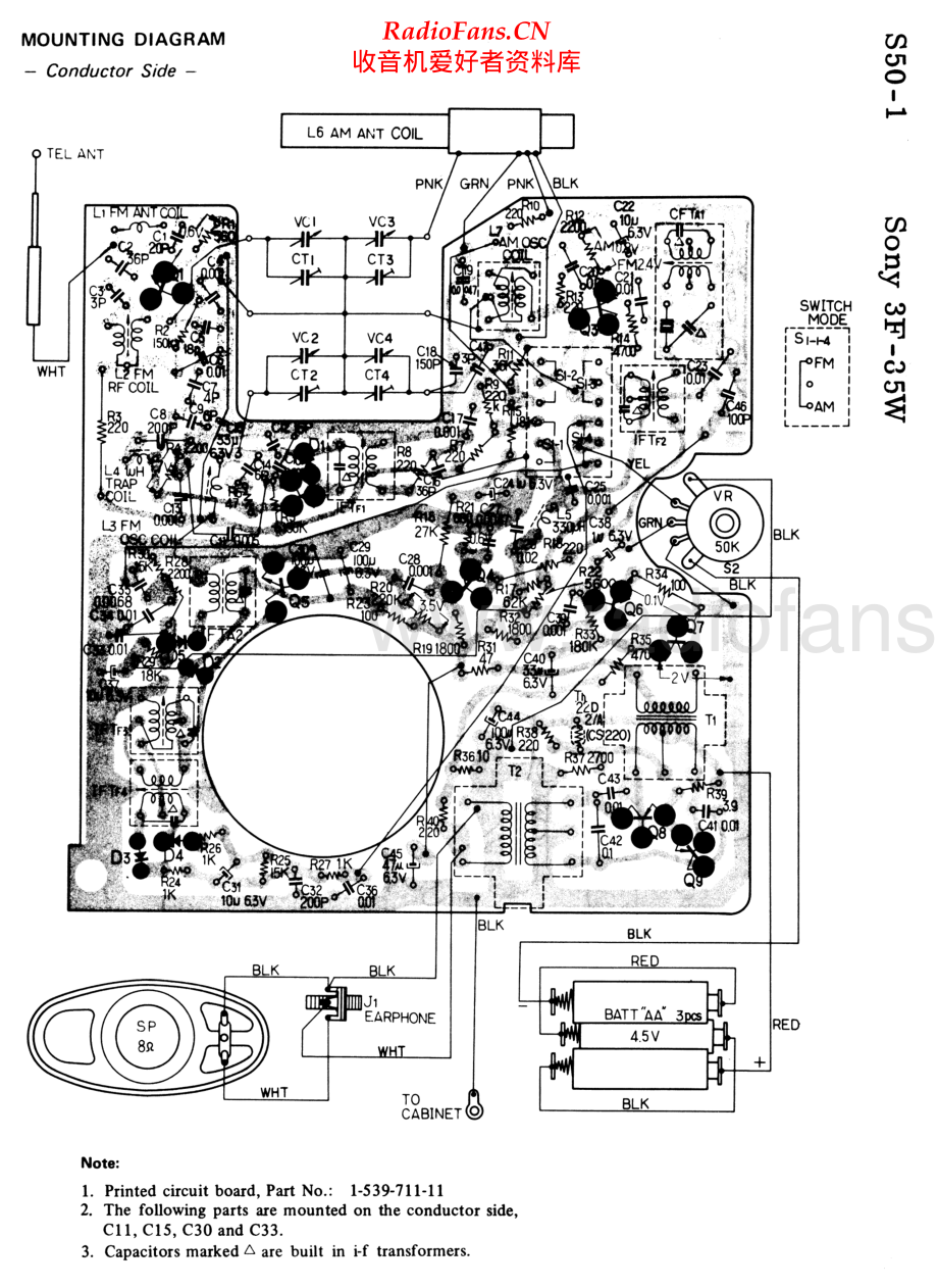 Sony-3F85W-rec-sch 维修电路原理图.pdf_第2页