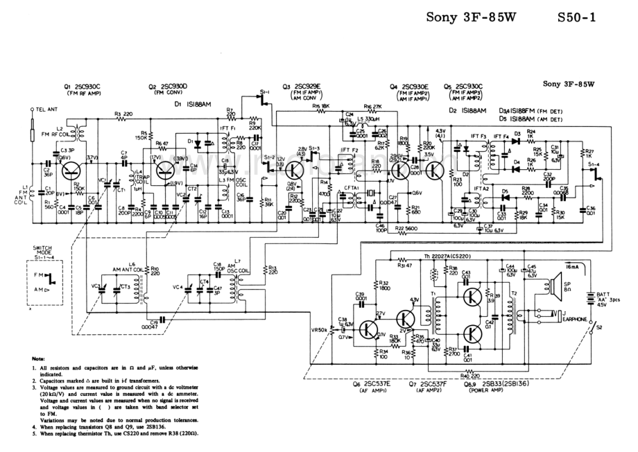 Sony-3F85W-rec-sch 维修电路原理图.pdf_第3页