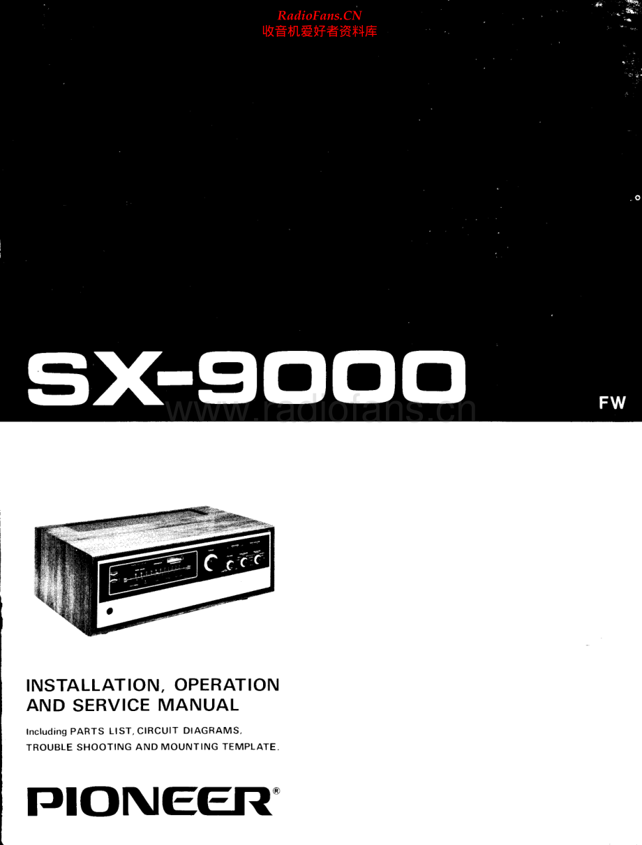 Pioneer-SX9000-rec-sm 维修电路原理图.pdf_第1页