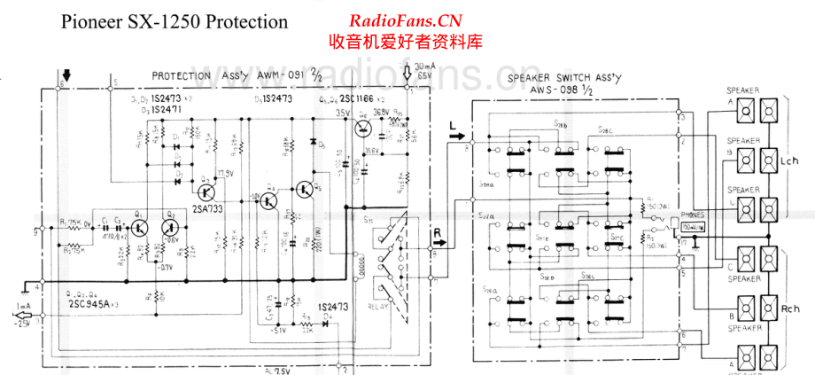 Pioneer-SX1250-rec-sch2 维修电路原理图.pdf_第2页