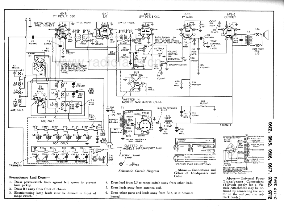 RCA-97K2-rec-sm 维修电路原理图.pdf_第3页