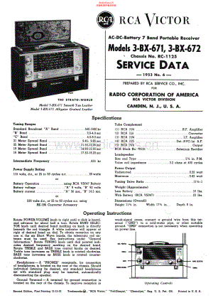 RCA-3BX672-rec-sm 维修电路原理图.pdf