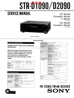 Sony-STRD2090-rec-sm 维修电路原理图.pdf