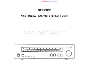 NAD-4020A-tun-sch 维修电路原理图.pdf