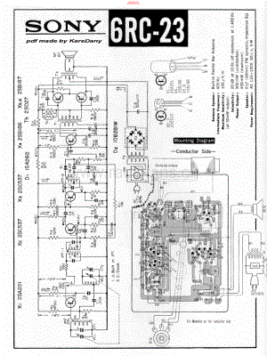 Sony-6RC23-rec-sch 维修电路原理图.pdf