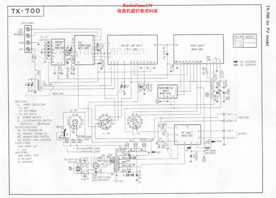 Pioneer-TX700-tun-sch 维修电路原理图.pdf_第2页