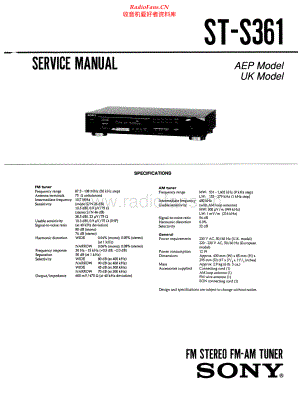 Sony-STS361-tun-sm 维修电路原理图.pdf