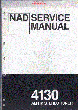 NAD-4130-tun-sm 维修电路原理图.pdf