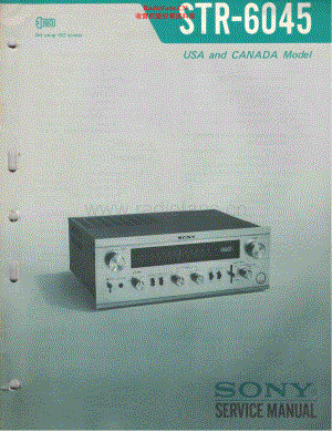 Sony-STR6045-rec-sm 维修电路原理图.pdf