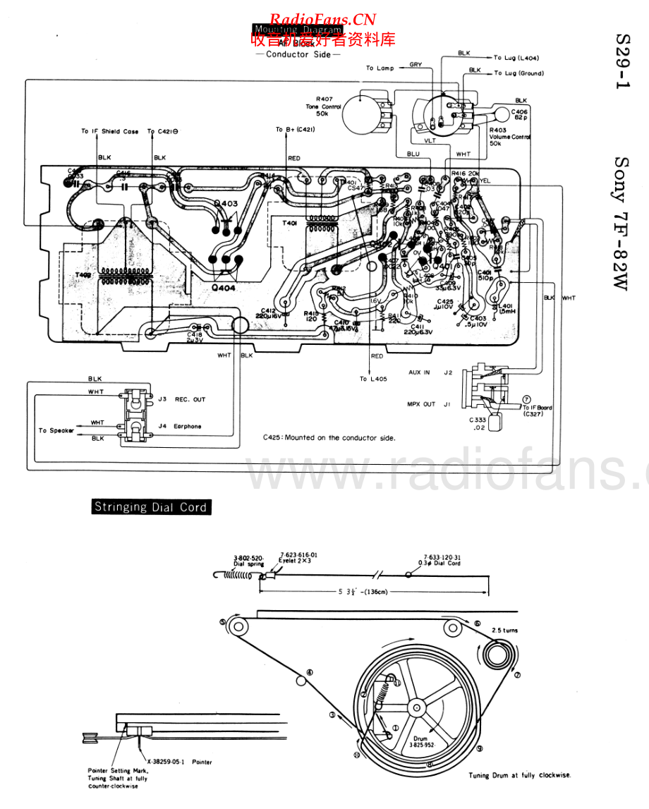 Sony-7F82W-rec-sm 维修电路原理图.pdf_第2页