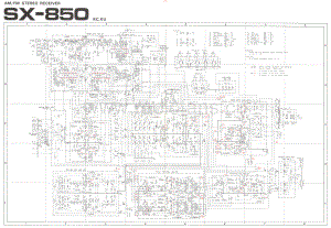Pioneer-SX850-rec-sch 维修电路原理图.pdf