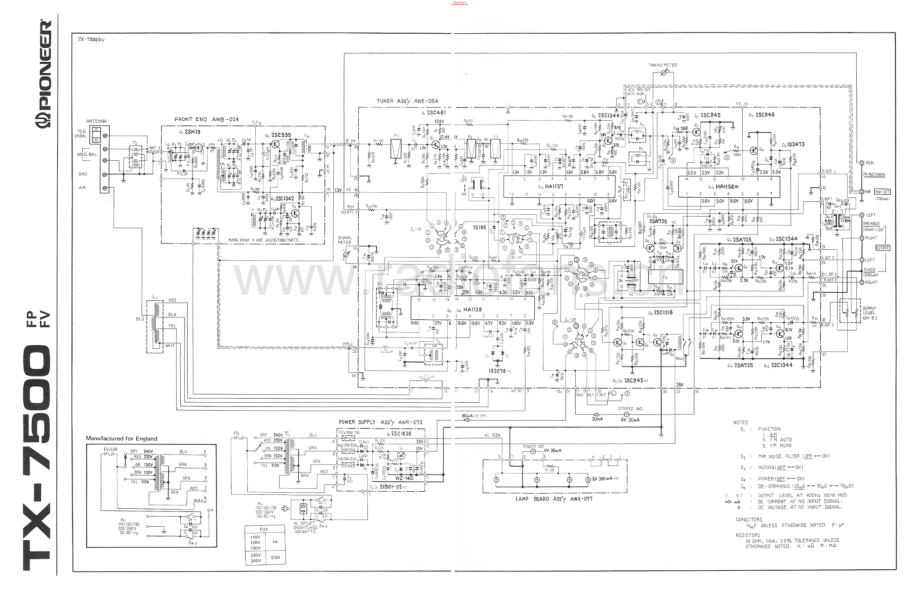 Pioneer-TX7500-tun-sch 维修电路原理图.pdf_第1页