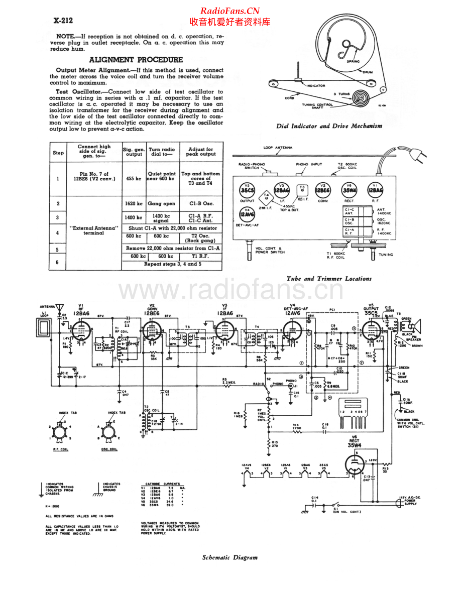 RCA-X212-rec-sm 维修电路原理图.pdf_第2页