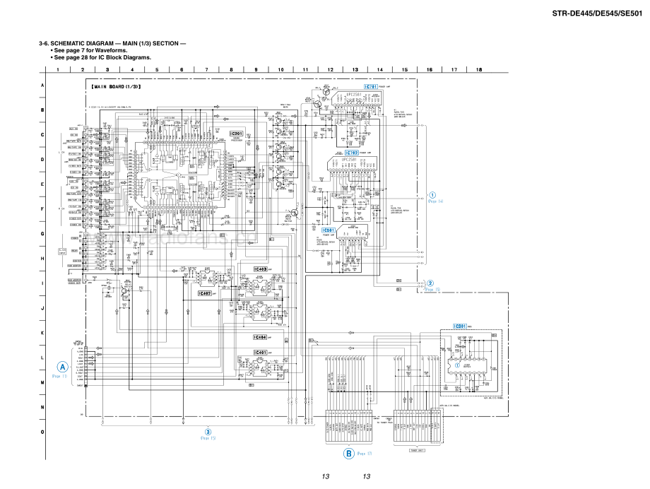 Sony-STRDE445-rec-sm 维修电路原理图.pdf_第3页