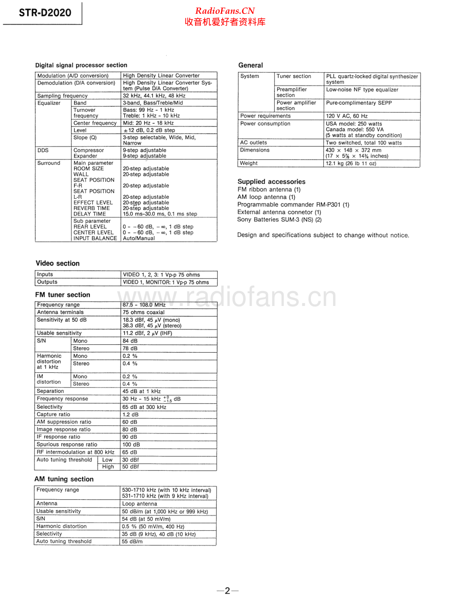 Sony-STRD2020-rec-sm 维修电路原理图.pdf_第2页