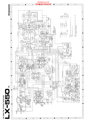 Pioneer-LX550-rec-sch 维修电路原理图.pdf