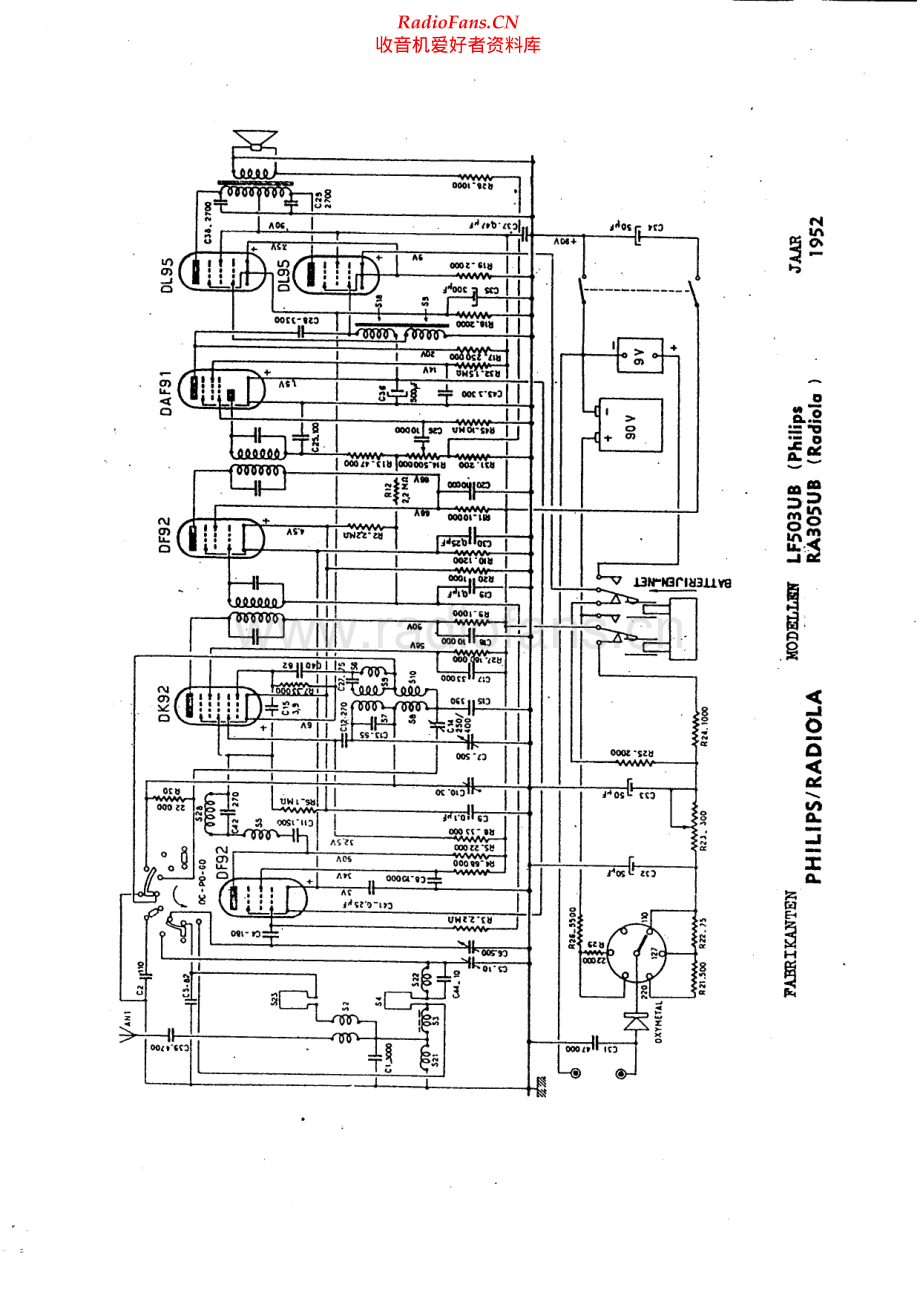 Philips-LF503UB-rec-sch 维修电路原理图.pdf_第1页